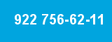 922 756-62-11 922 756-62-11
